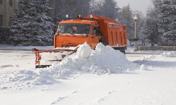 Plowing snow - winter moving tips