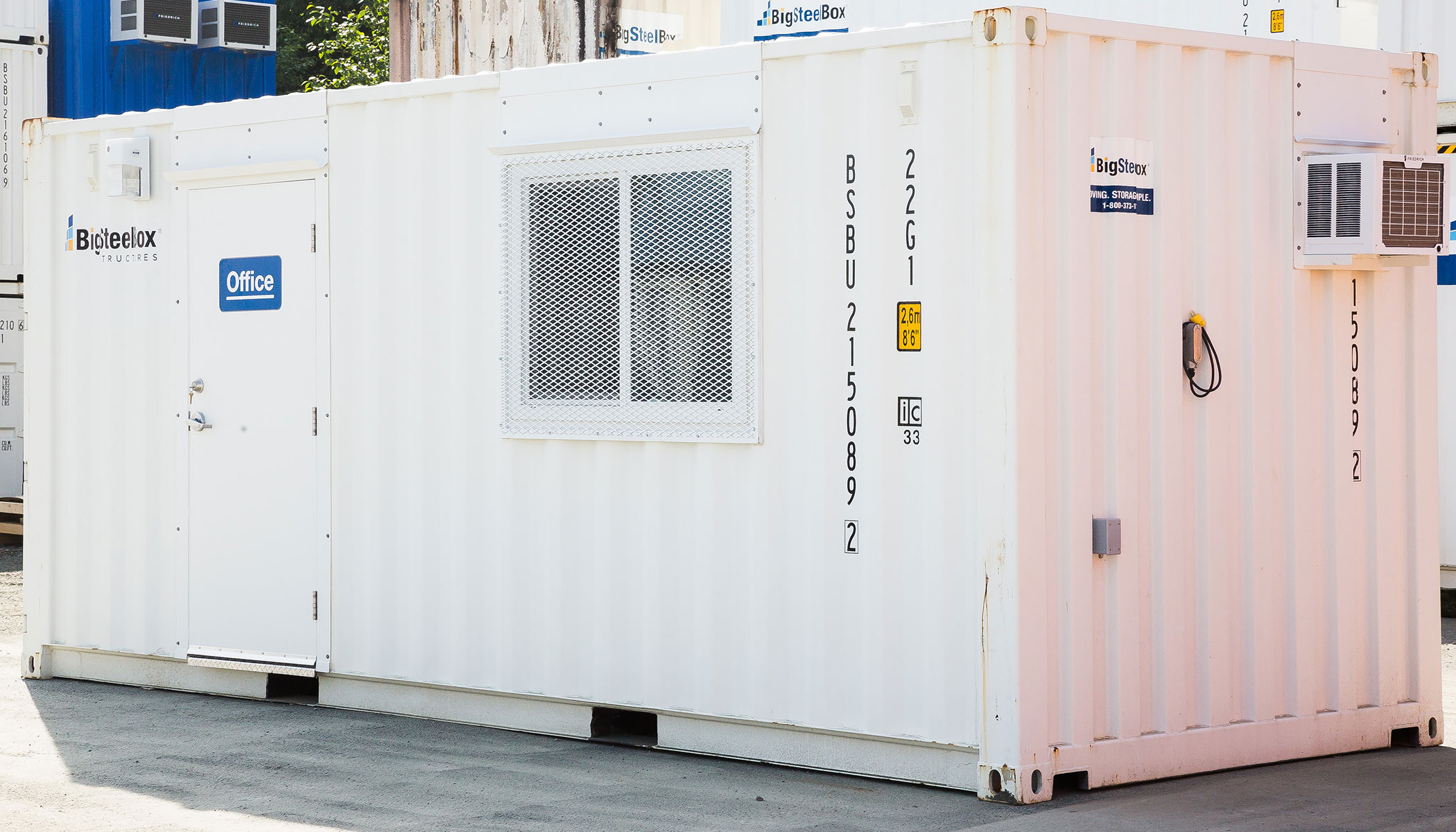 Shipping container office - BigSteelBox